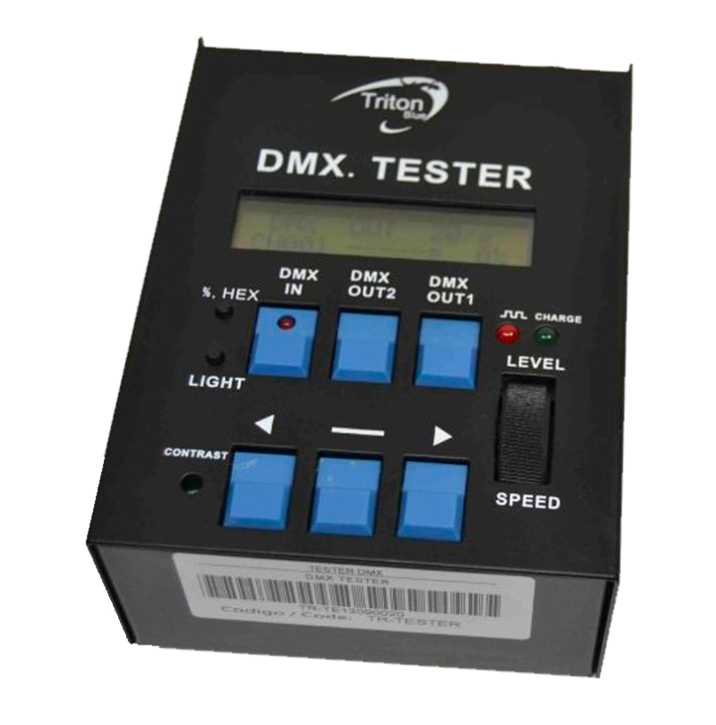 Tester DMX Triton-Blue TR-TESTER